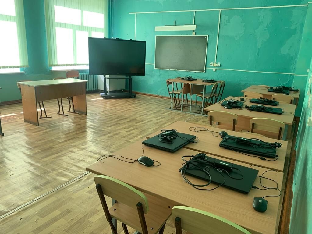 Кабинет, оснащенный оборудованием, поставленным в рамках ЦОС Кабинет, оснащенный оборудованием, поставленным в рамках ЦОС