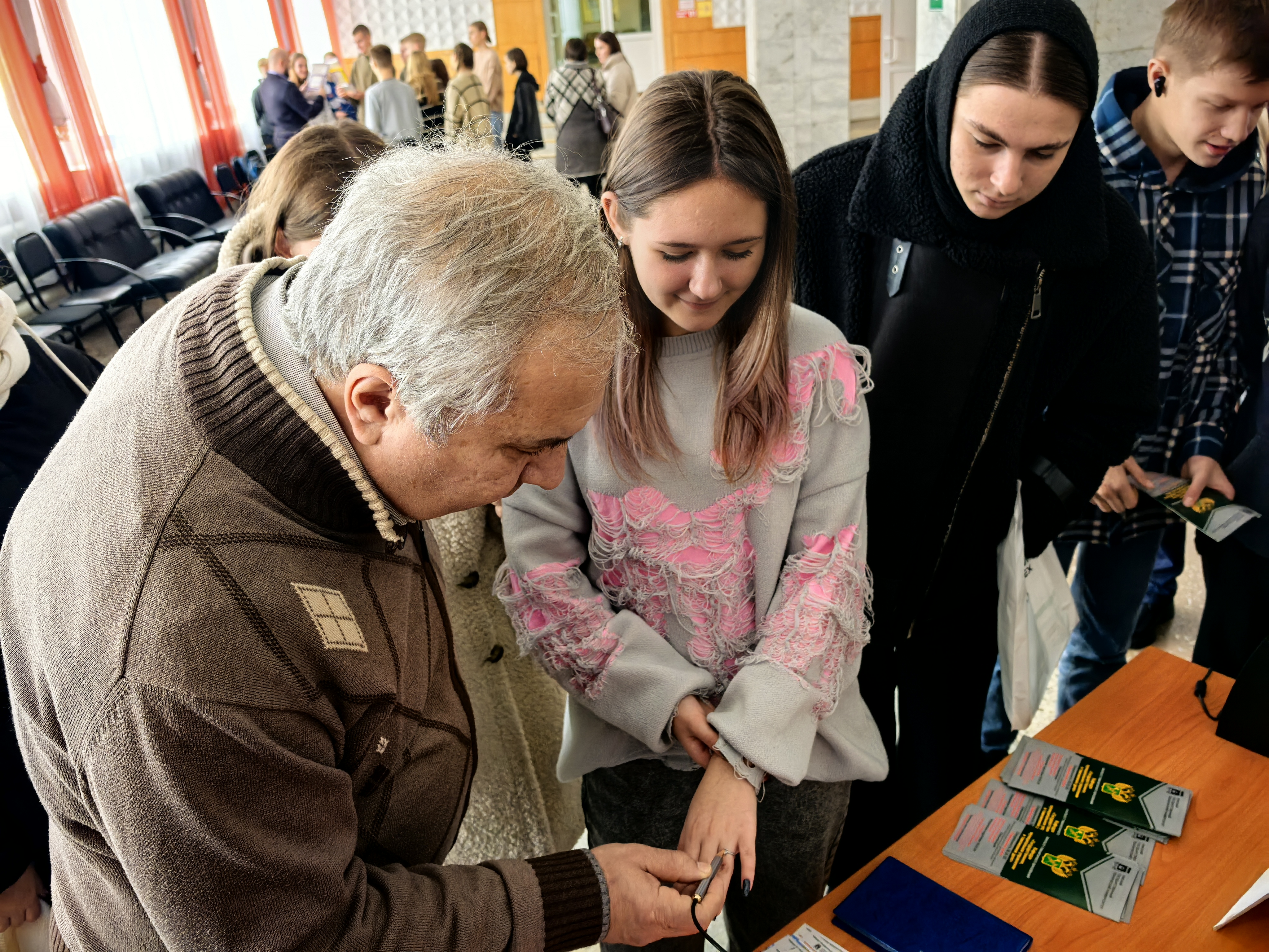 Встреча с представителями ОмГТУ.