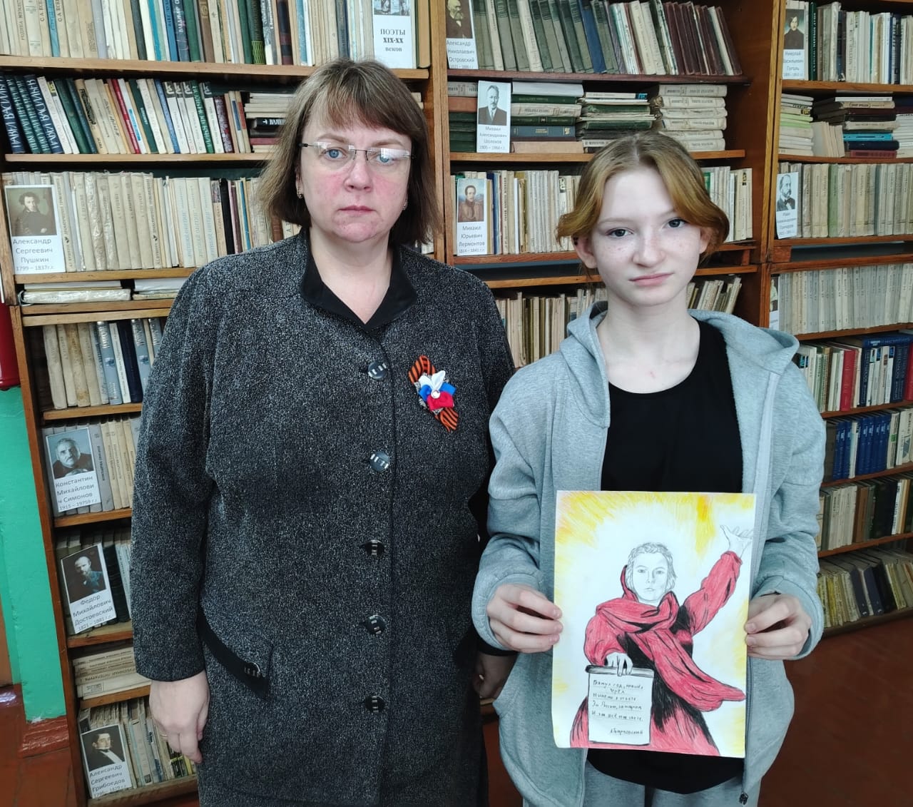 Конкурс рисунков «Из книг о Великой Отечественной».